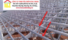 Khoảng cách xà gồ mái tôn tiêu chuẩn