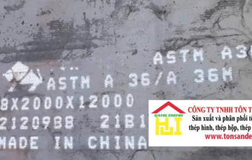 ASTM A36 là gì? Tiêu chuẩn thép Mỹ phổ biến nhất