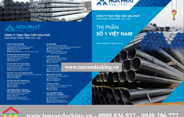 Catalogue ống thép Hòa Phát