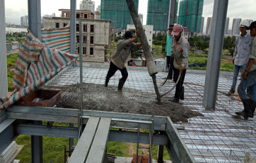 Áp dụng tôn sàn Deck trong xây dựng nhà cao tầng