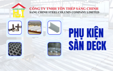 Cải tiến thiết kế trong phụ kiện tôn sàn deck để tiết kiệm chi phí