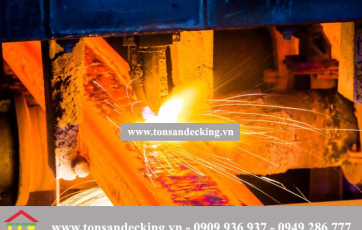 Quy trình sản xuất thép, những nguyên tắc cần biết