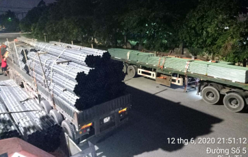 Giá thép ống đen, đúc, mạ kẽm Hậu Giang