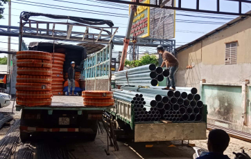 Giá thép ống đen, đúc, mạ kẽm Cần Thơ