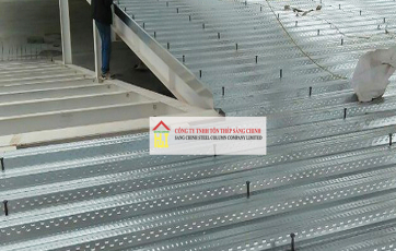 Tôn sàn deck, Sàn Liên Hợp, Sàn Kim Loại, Sàn Nhẹ Tại Vĩnh Long