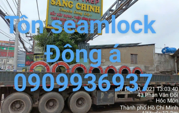 Bảng báo giá tôn seamlock Đông Á
