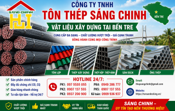 Vật liệu xây dựng tại Bến Tre