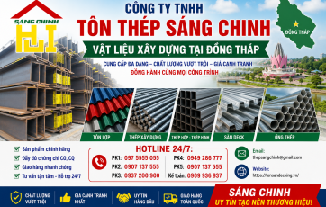 Vật liệu xây dựng tại Đồng Tháp