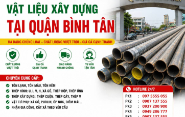 Vật liệu xây dựng tại Quận Bình Tân
