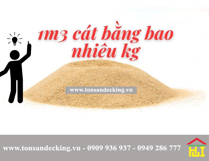 1 khối đất bằng bao nhiêu kg?