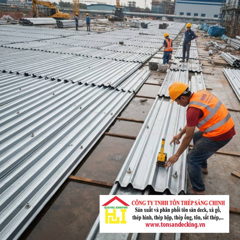 5 lỗi phổ biến khi lắp đặt mái tôn canopy nhà xưởng và giải pháp hiệu quả