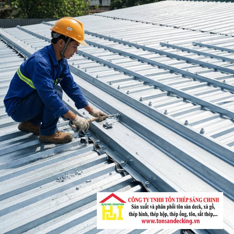 5 lỗi phổ biến khi lắp đặt mái tôn canopy nhà xưởng và giải pháp hiệu quả