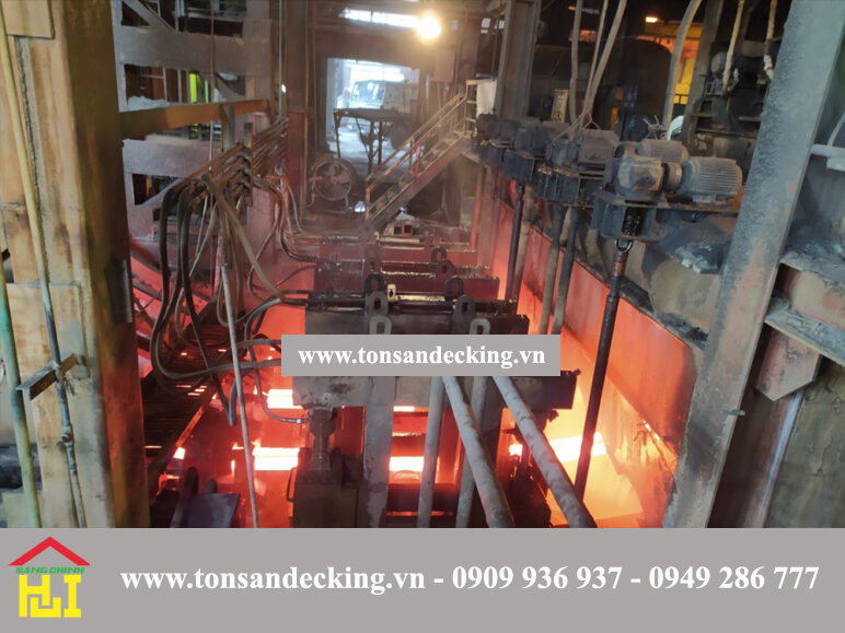 Bước 5: Sản xuất, chế tạo hình dạng thép