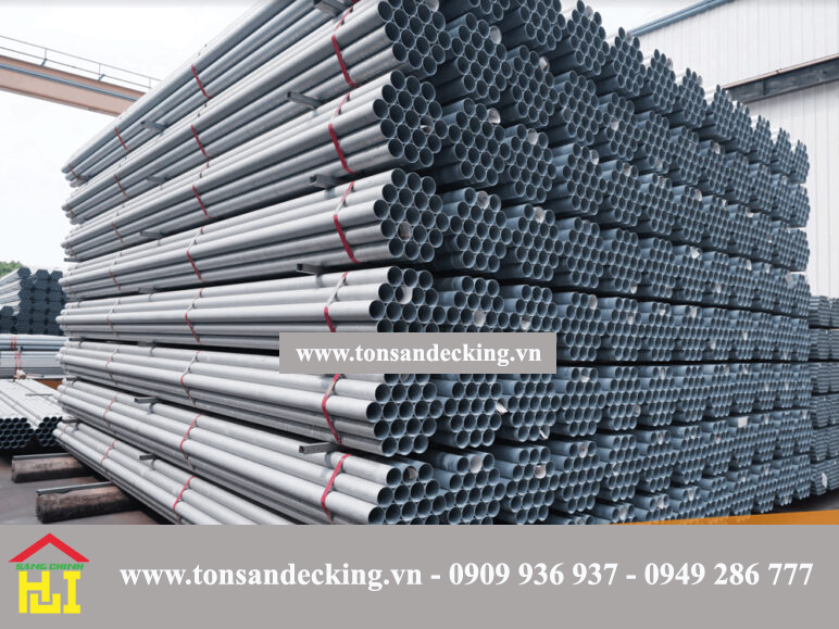 Bảng giá thép mạ kẽm hộp (chữ nhật, vuông), ống đầy đủ cập nhật mới nhất