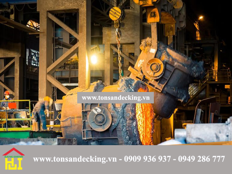 Những nguyên liệu sản xuất thép chính được sử dụng phổ biến