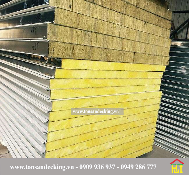 Tấm Panel Glasswol chống cháy (Panel bông thủy tinh)