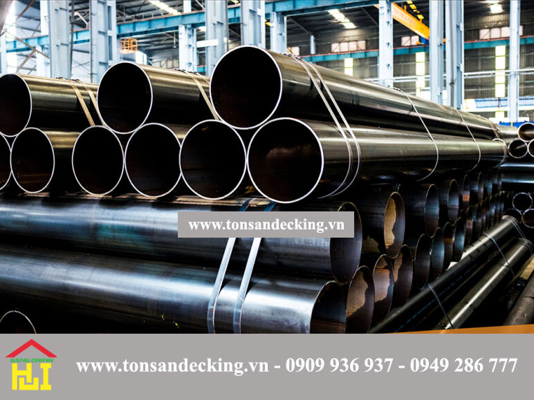 Quy trình sản xuất ống sắt hàn gồm có những bước nào?