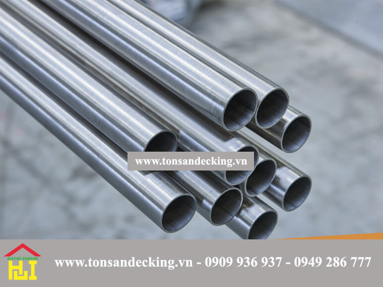 Sản phẩm ống tròn inox làm từ thép không gỉ 201