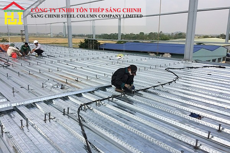 Tìm hiểu qui trình sản xuất và thi công sàn Deck