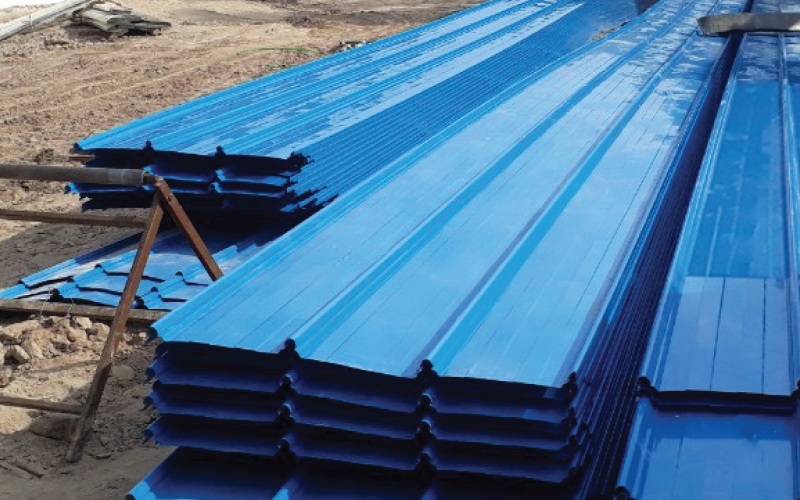 Tôn cán sóng cliplock giúp bảo vệ công trình tối ưu