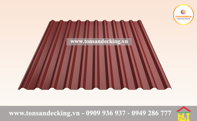 Tôn lạnh đông á 11 sóng