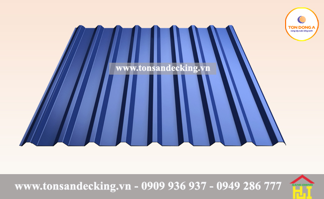 Tôn lạnh đông á 9 sóng