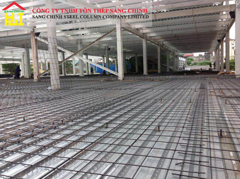 Thi công sàn deck thay thế phương pháp đổ bê tông truyền thống