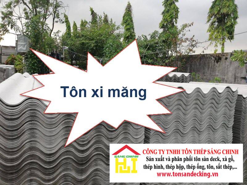 Bảng Báo Giá Tôn Xi Măng, Tôn Fibro Xi Măng