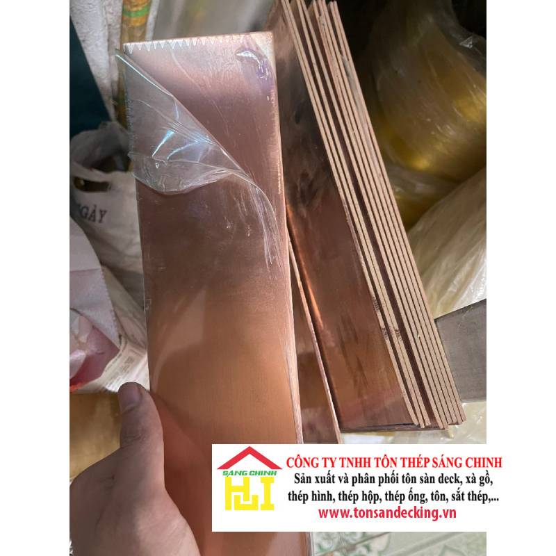 BÁO GIÁ ĐỒNG TẤM 3MM (GIÁ SỈ GIẢM 10%)