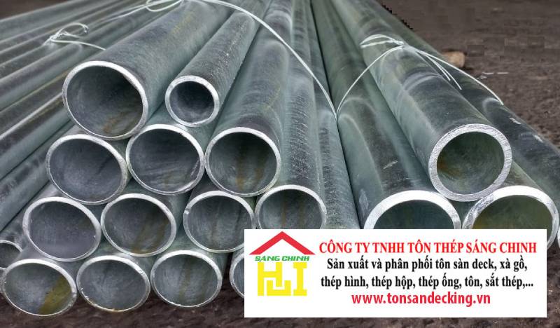 Báo giá thép ống mạ kẽm, đen tại Quận 1