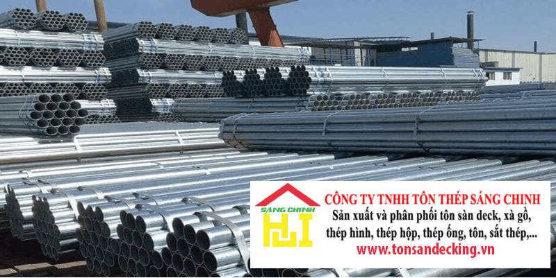 Báo giá thép ống mạ kẽm, đen tại Quận Tân Bình