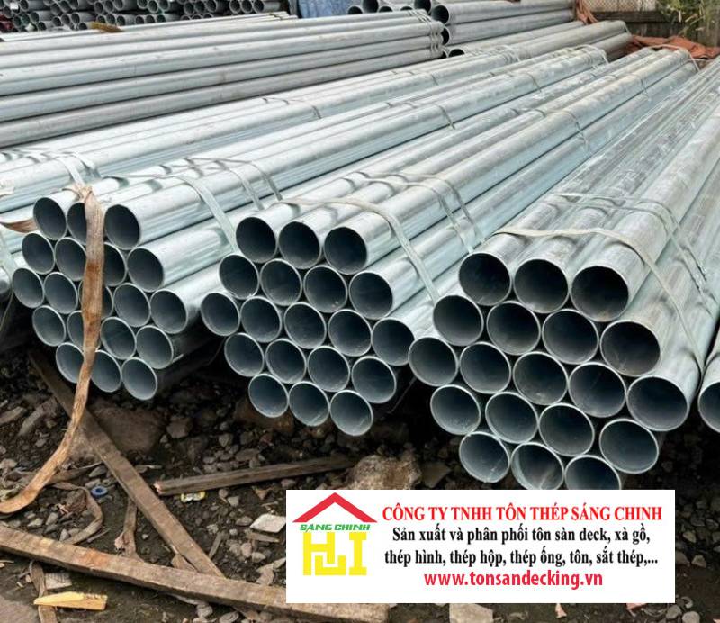 Báo giá thép ống mạ kẽm, đen tại Quận 1