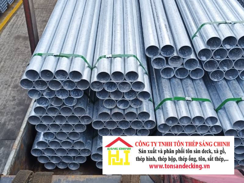 Báo giá thép ống mạ kẽm, đen tại Quận 2