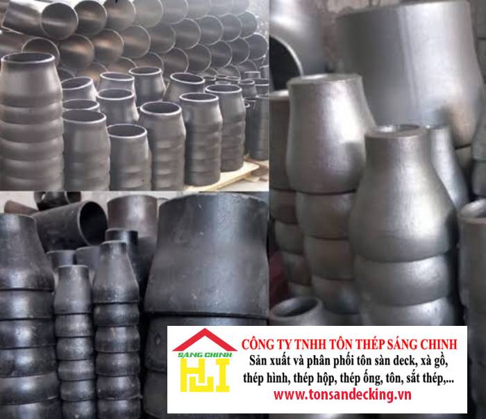 Bầu giảm thép hàn (Côn thu) SCH20, SCH40, SCH80