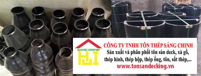Bầu giảm thép hàn (Côn thu) SCH20, SCH40, SCH80