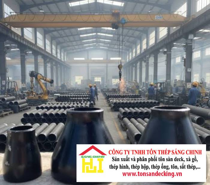 Bầu giảm thép hàn (Côn thu) SCH20, SCH40, SCH80