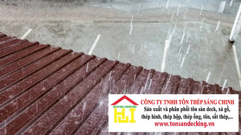Biện pháp phòng tránh các hiện tượng thường gặp khi sử dụng tôn Hoa Sen