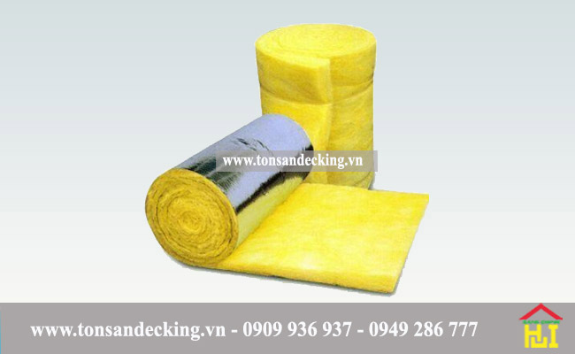 Bông thủy tinh cách nhiệt thủy tinh có bạc