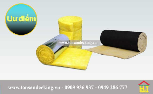 Ưu điểm của bông thủy tinh