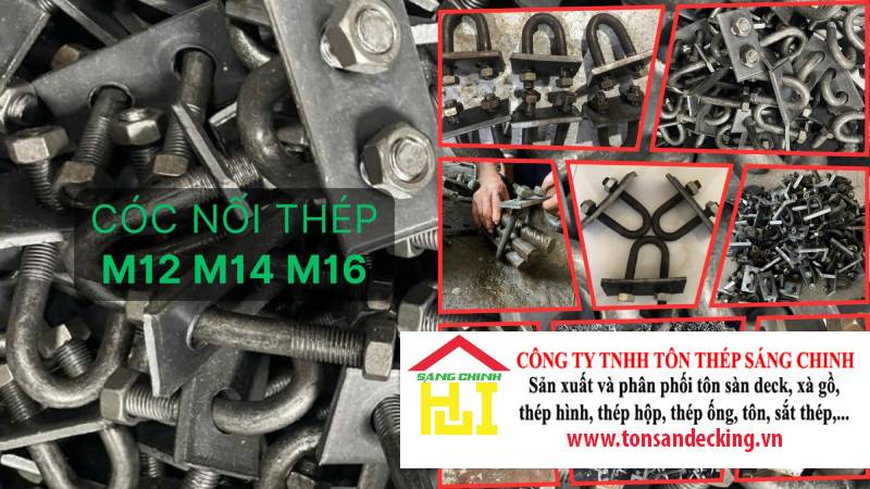 Cóc nối lồng thép cọc khoan nhồi và tường vây
