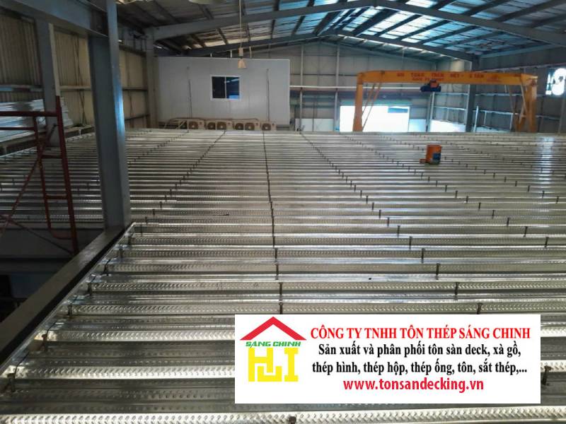Cấu tạo và nguyên lý hoạt động của tôn sàn deck