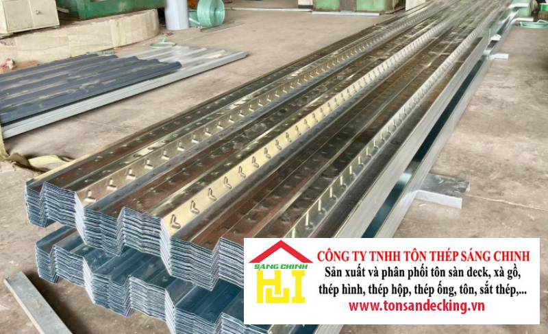 Cấu tạo và nguyên lý hoạt động của tôn sàn deck