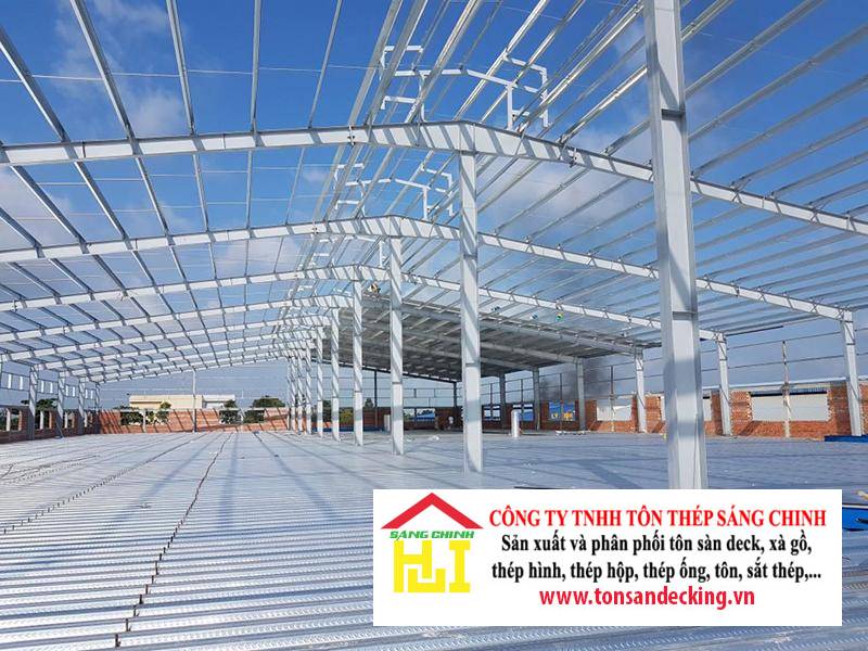 Các loại sóng tôn sàn deck phổ biến