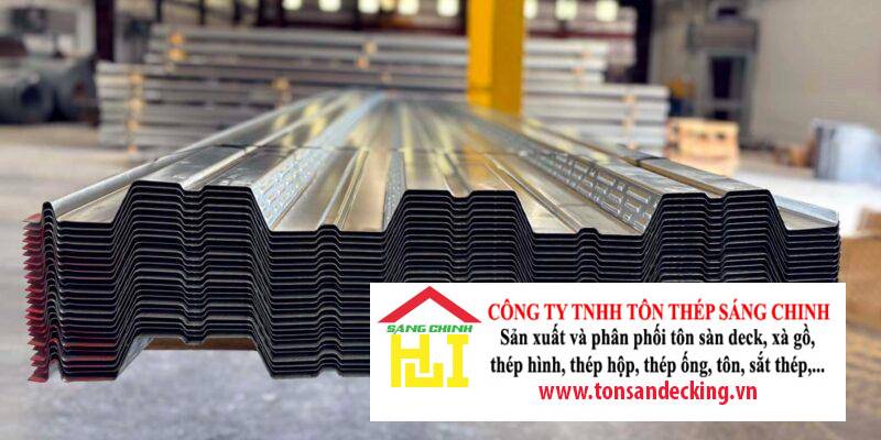 Cấu tạo và nguyên lý hoạt động của tôn sàn deck