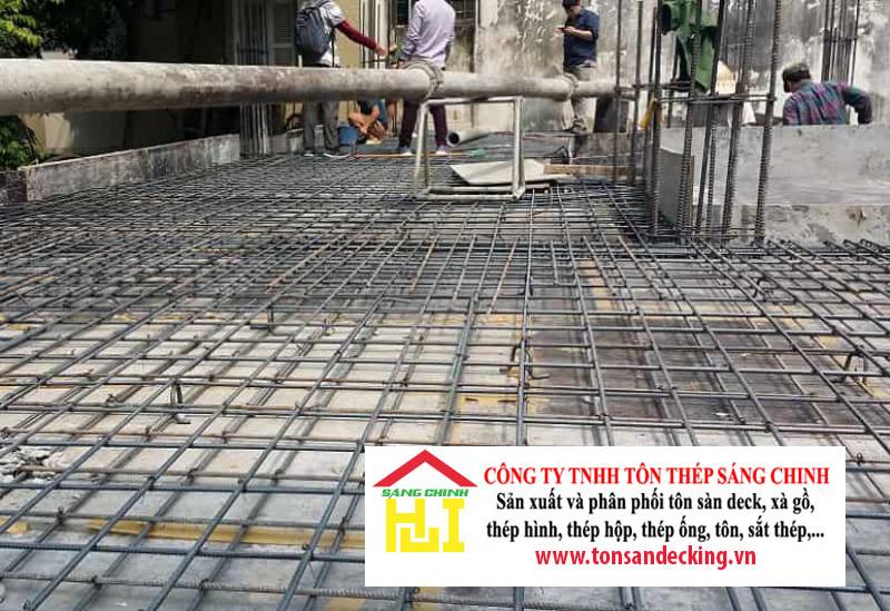 Cách bố trí thép sàn 2 lớp chuẩn kỹ thuật
