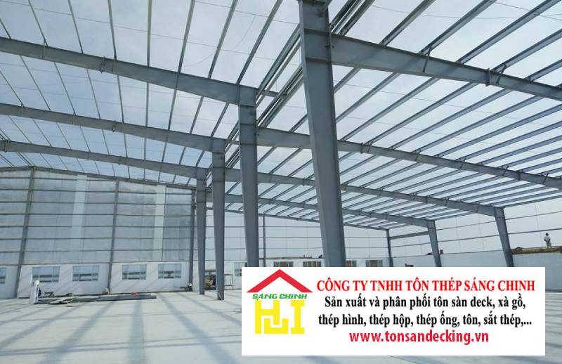 Cách tính xà gồ cho nhà xưởng