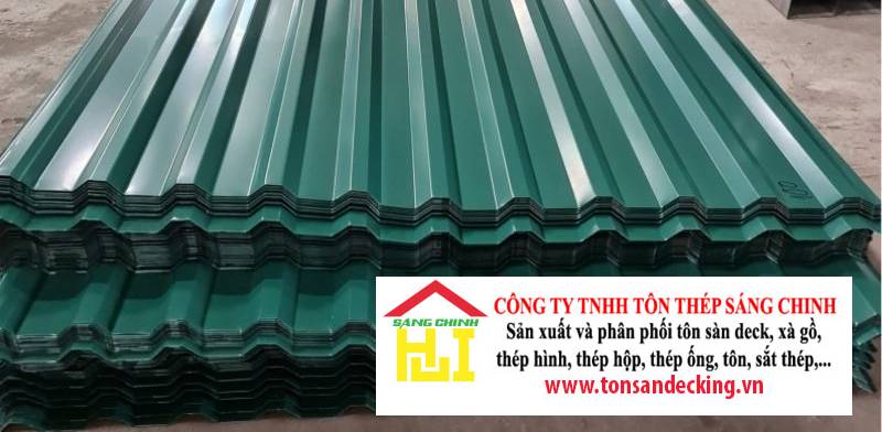 Chiều cao sóng tôn 11 sóng