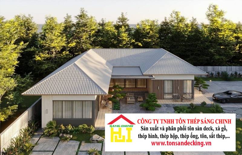 Chọn màu tôn lợp mái theo phong thủy