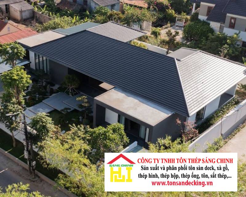 Chọn màu tôn lợp mái theo phong thủy