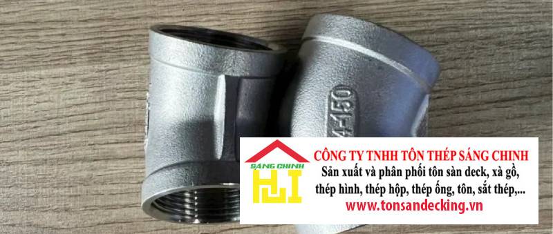 Co Lơi Ren Mạ Kẽm 45 Độ (Chếch)